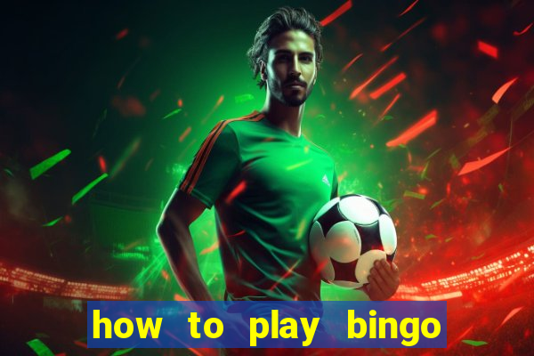 how to play bingo for money