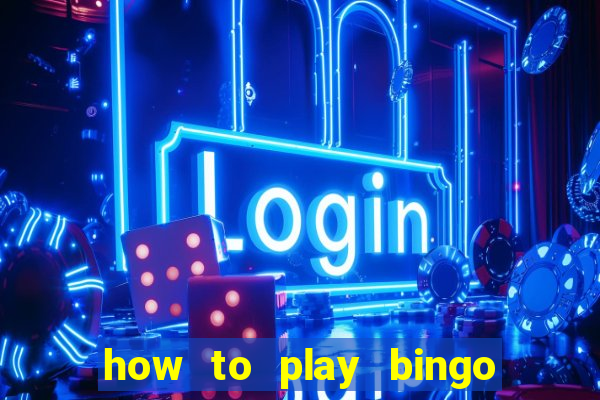 how to play bingo for money