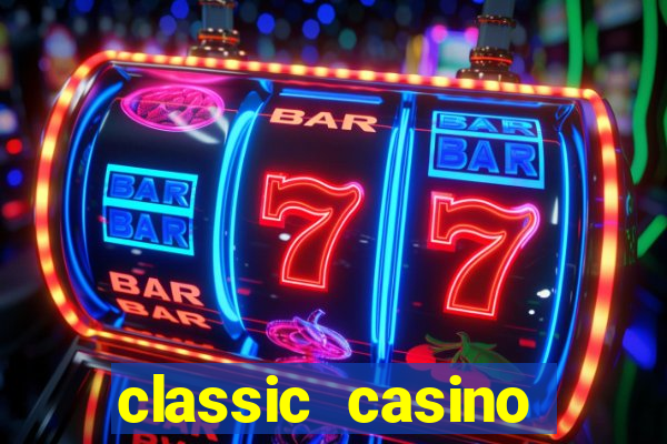 classic casino login page