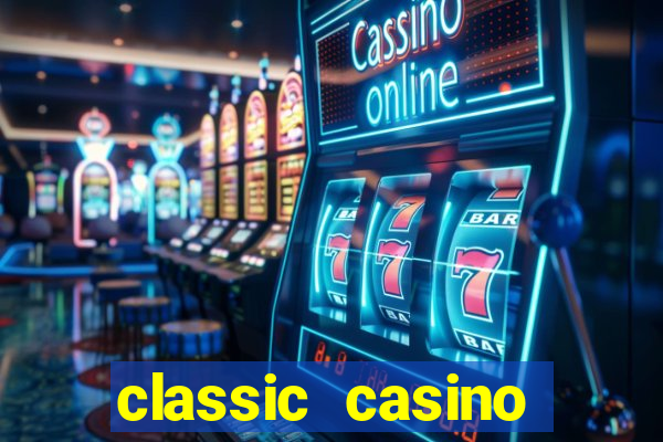 classic casino login page