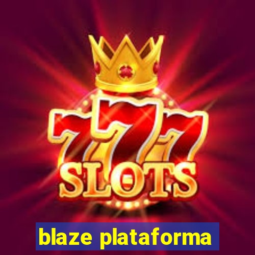 blaze plataforma