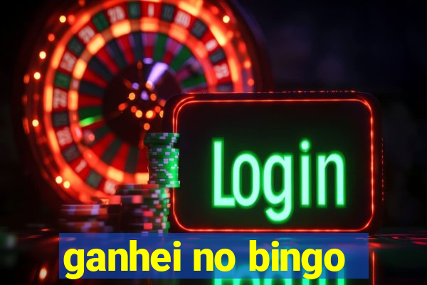 ganhei no bingo