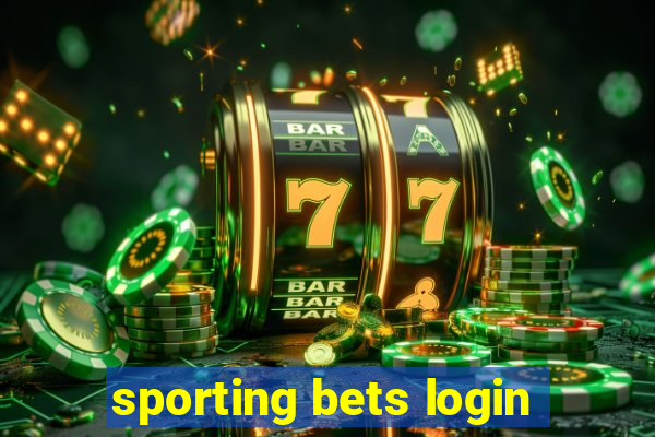 sporting bets login