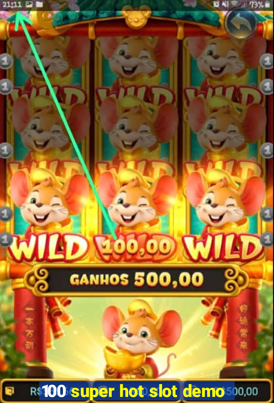 100 super hot slot demo