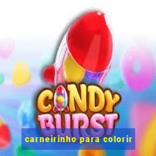 carneirinho para colorir