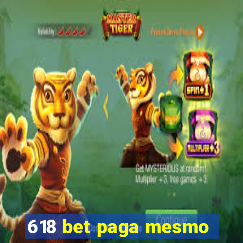 618 bet paga mesmo