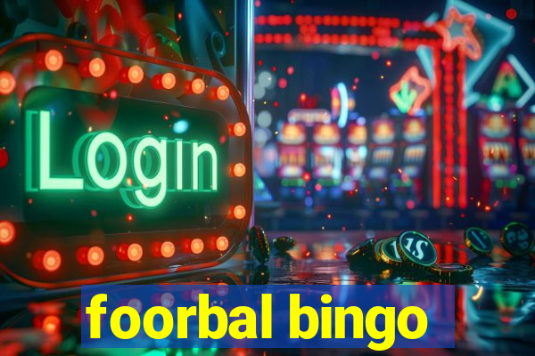 foorbal bingo