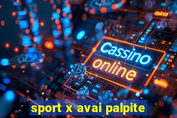 sport x avai palpite