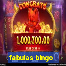 fabulas bingo