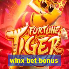 winx bet bonus