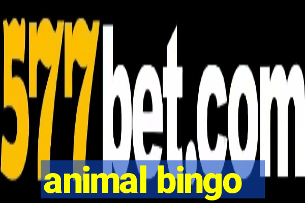 animal bingo