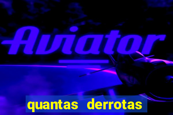 quantas derrotas teve o flamengo em 2019