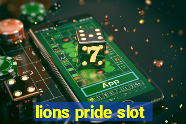 lions pride slot