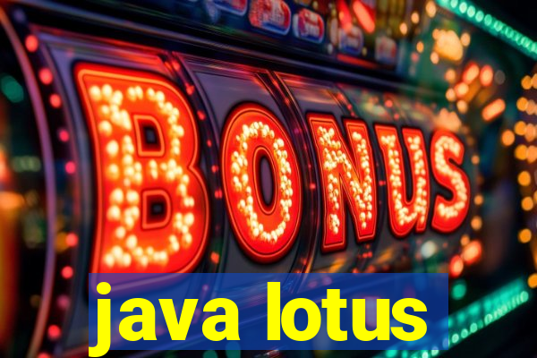 java lotus