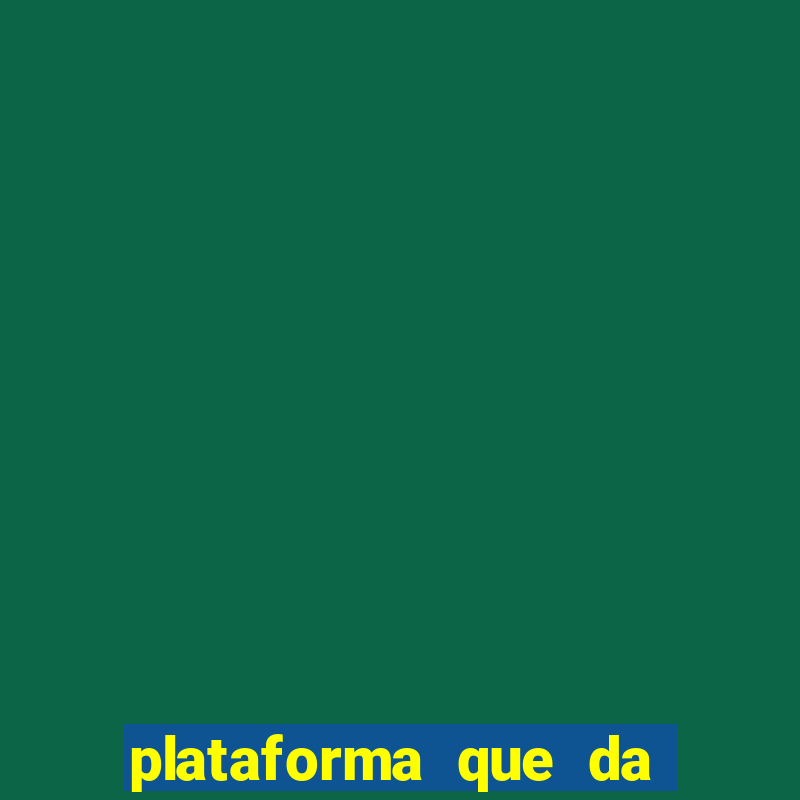 plataforma que da bonus para jogar sem depósito