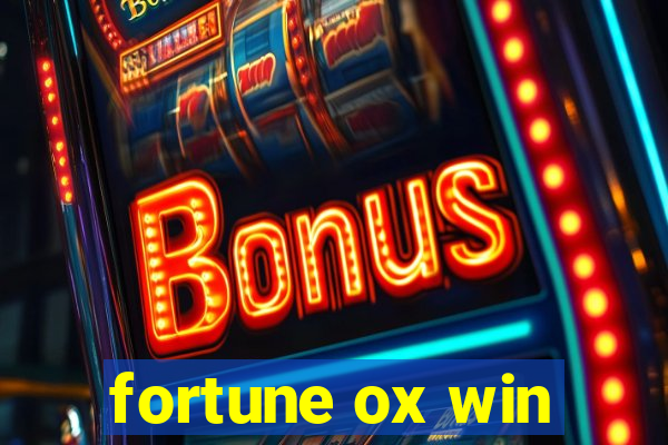 fortune ox win