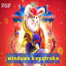 windows keystroke