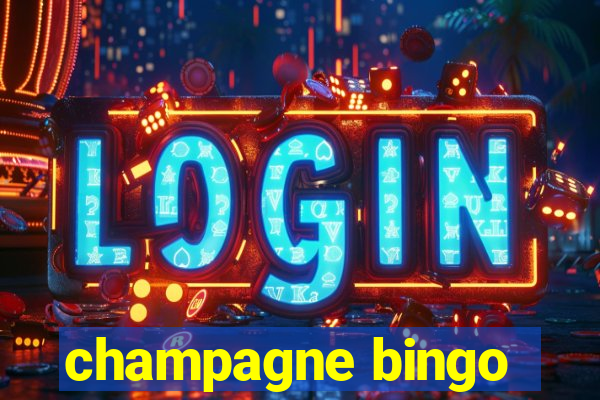 champagne bingo