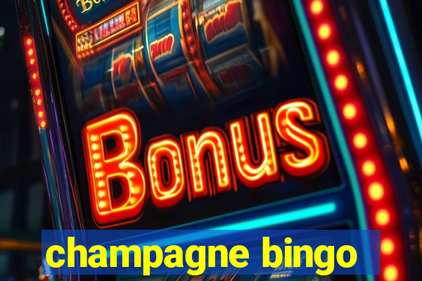 champagne bingo