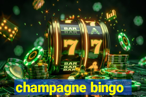 champagne bingo