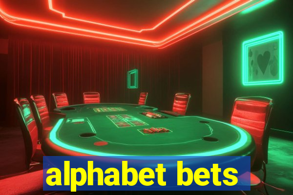 alphabet bets