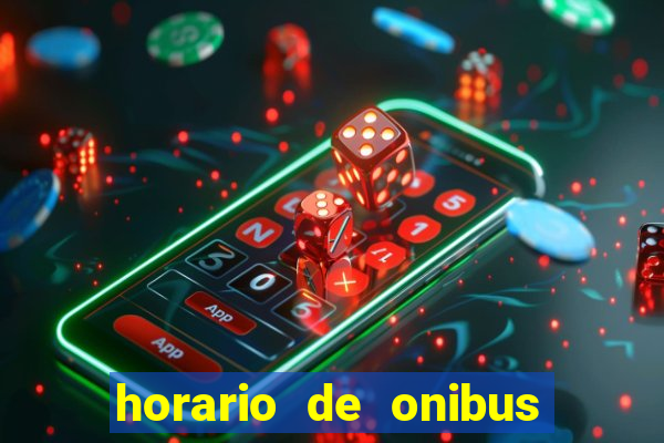 horario de onibus rio pardo rs