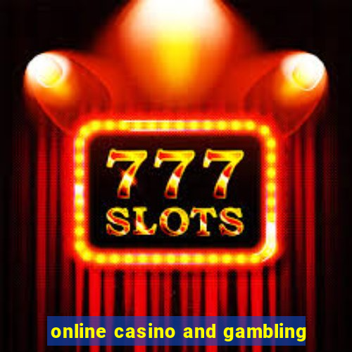 online casino and gambling