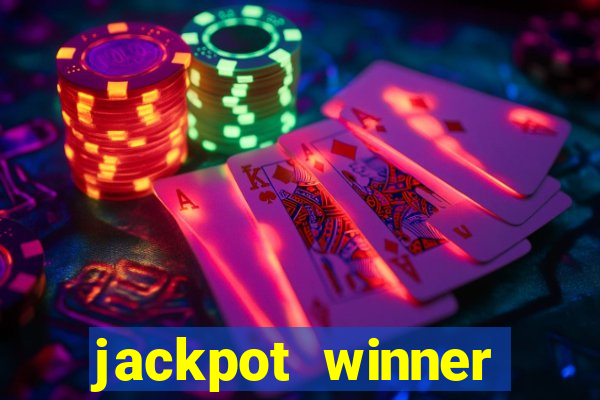 jackpot winner casino slot