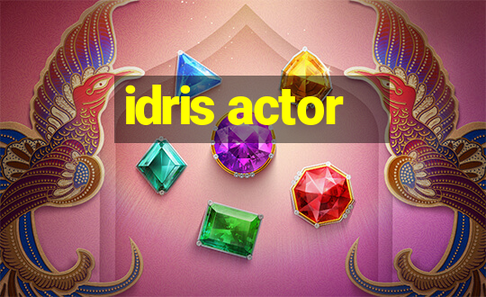 idris actor