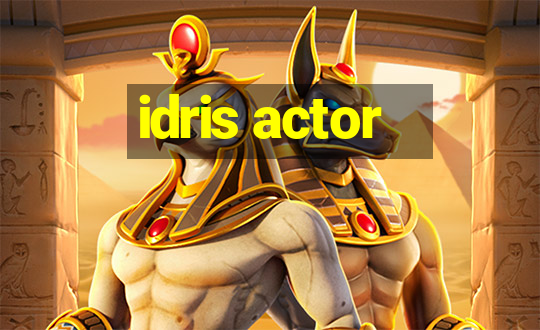 idris actor