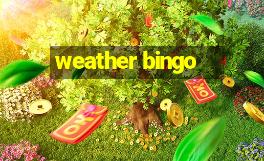 weather bingo