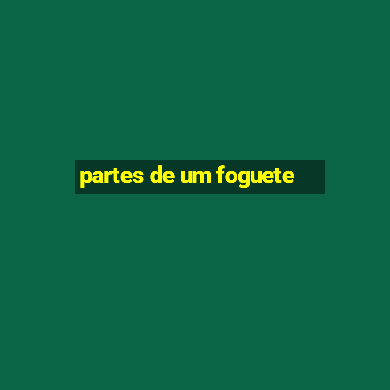 partes de um foguete