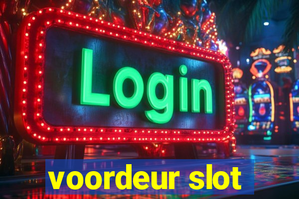 voordeur slot