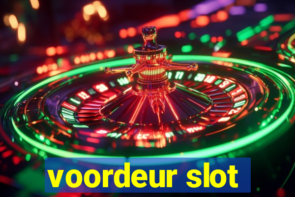 voordeur slot