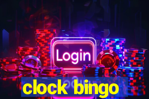 clock bingo