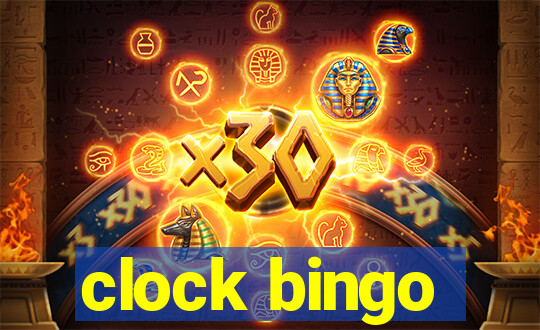 clock bingo