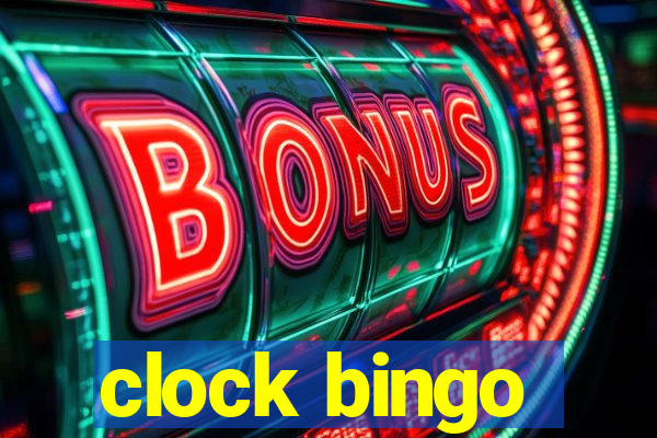 clock bingo