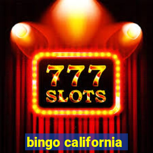 bingo california