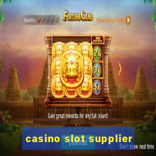 casino slot supplier