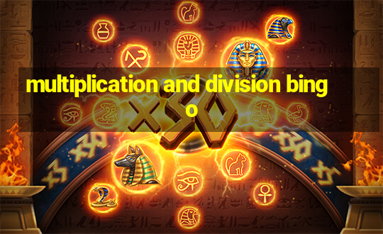 multiplication and division bingo