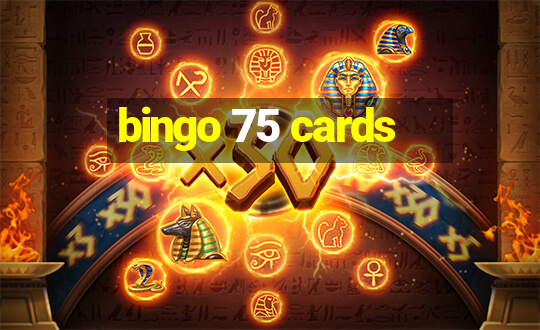 bingo 75 cards