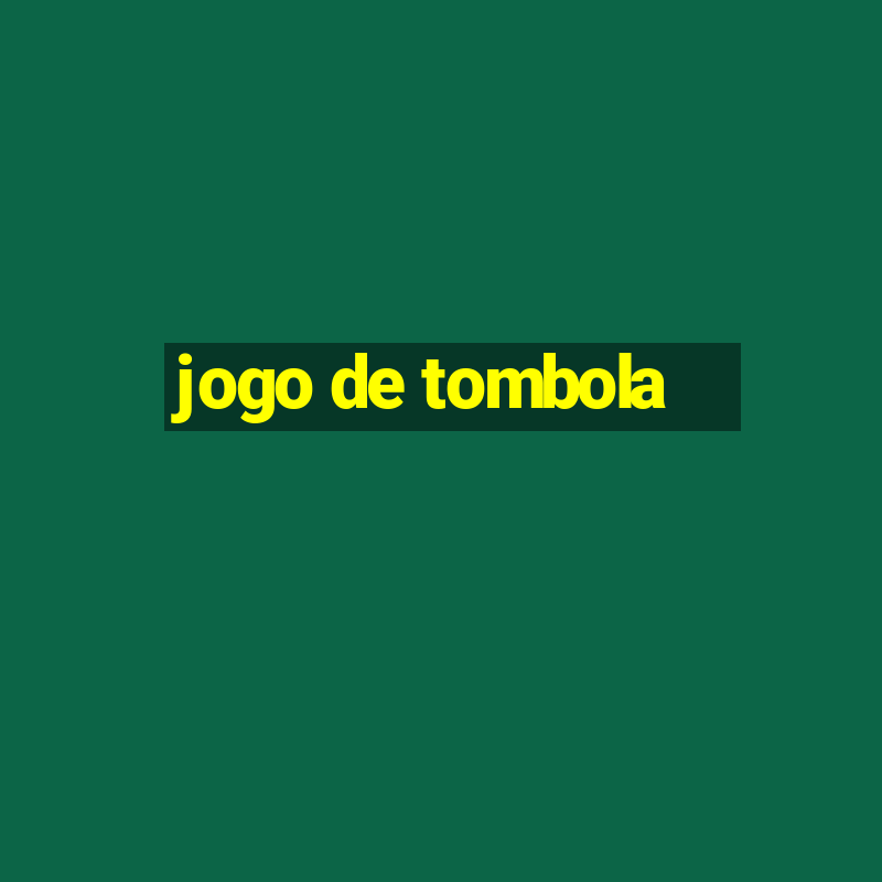 jogo de tombola