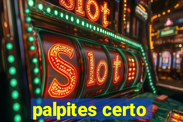 palpites certo