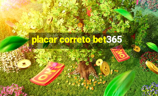 placar correto bet365