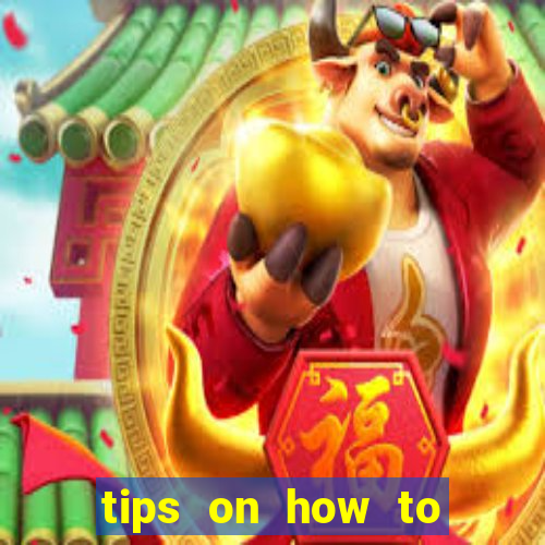 tips on how to win playing slot machines