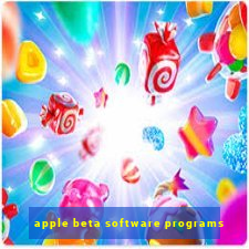 apple beta software programs