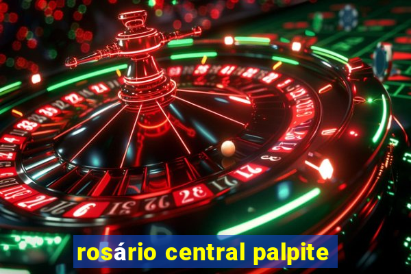 rosário central palpite