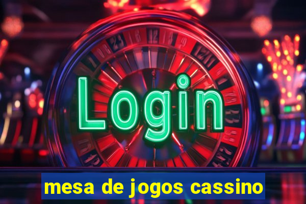 mesa de jogos cassino