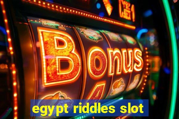 egypt riddles slot