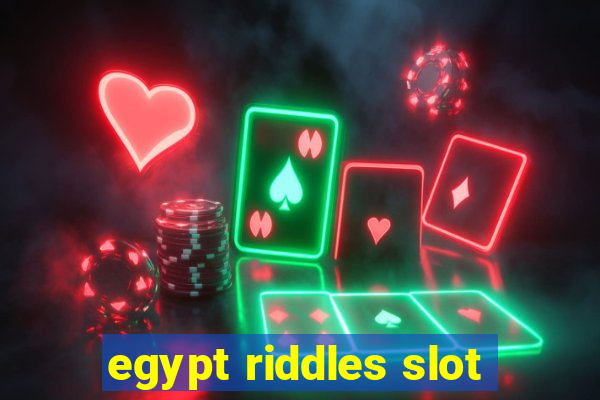 egypt riddles slot